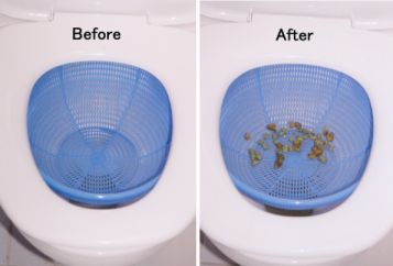 Liver flush - Use of Colander