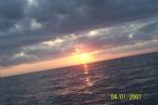 Sun Rise @ sea in Atlantic ... (Click to enlarge)