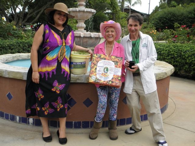 Image: Patricia Bragg Leslie Goldman and Nadine Grow A Healthier Pizza 2013 Image: Patricia Bragg Leslie Goldman and Nadine Grow A Healthier Pizza 2013