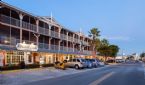 Hotel parking ... (Click to enlarge)