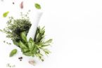high angle bowl with fresh herbs table 23 2148285477 ... (Click to enlarge)