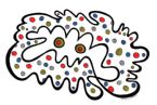 Doodle Art Sea Creature longing for the beach 9 13 2020cz ... (Click to enlarge)