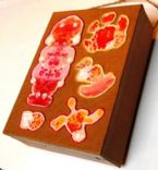 Eco Art Cardboard Box Squiggles 01 5 2019cz ... (Click to enlarge)