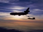 f22 raptor refuling from KC 135 ... (Click to enlarge)