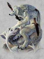 white wolf spirit ... (Click to enlarge)
