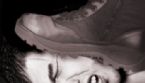 police boot face ... (Click to enlarge)