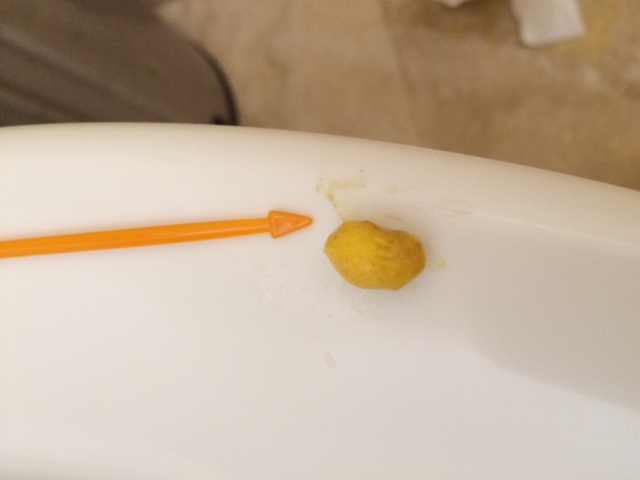 tiny balls of poop