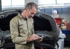 mechanic preparing check list 1  ... (Click to enlarge)