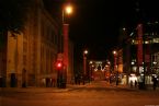 Karl Johan Street, by night, Oslo, Norway