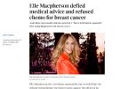 Elle Macpherson Refused Chemotherapy ... (Click to enlarge)