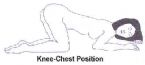 Knee-Chest enema position ... (Click to enlarge)