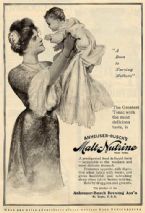 Anheuser Bush s Malt Nutrine Food Tonic with alcohol A Boon To Nursing Mothers ... (Click to enlarge)