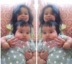 My 2 iodinated girls