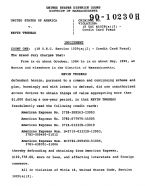 Kevin Trudeau Indictment Credit Card Fraud ... (Click to enlarge)