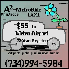 Image: ANN ARBOR TAXI TO DTW METRO AIRPORT