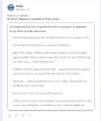 DR SHERRI TENPENNY RESPONDS TO TRUTH SOCIAL BAN post ... (Click to enlarge)