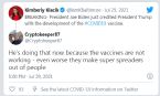 JOE BIDEN JUST CREDITED COVID VACCINES TO TRUMP 2 ... (Click to enlarge)