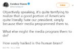 CANDACE OWENS HOW EASILY HACKED IS THE HUMAN BRAIN ... (Click to enlarge)
