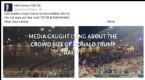 Media Caught Lying about TRUMP Crowd Size 2