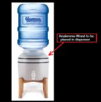 Analemma Wand Placement in Dispenser ... (Click to enlarge)