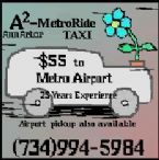 ANN ARBOR TAXI TO DTW METRO AIRPORT
