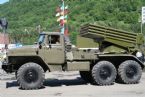 Katyusha, Missile launcher, MIlitary parade 2005, Petropavlovsk-Kamchtski, ... (Click to enlarge)